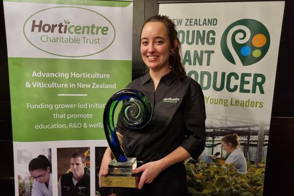 image of Canterbury’s Lydia O’Dowd off to Young Horticulturist Finals.